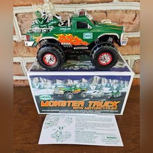 Hess Monster Truck With Motorcycles